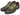 Paul Parkman Men's Hand-Painted Wingtip Monkstrap Brogues in Green