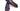 Paul Parkman Men's Hand-Painted Leather Tassel Loafers in Purple
