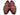Paul Parkman Men's Suede Double Monkstraps in Antique Brown