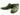 Paul Parkman Men's Hand-Painted Ghillie Lacing Side Dress Shoes in Green