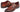Paul Parkman Men's Hand-Painted Leather Monkstraps in Brown & Camel