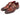Paul Parkman Men's Hand-Painted Leather Monkstraps in Brown & Camel