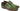 Paul Parkman Men's Hand-Painted Ghillie Lacing Side Dress Shoes in Green