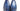Paul Parkman Men's Hand-Painted Leather Loafers in Navy