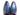 Paul Parkman Men's Hand-Painted Leather Loafers in Navy