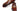 Paul Parkman Men's Hand-Painted Leather Captoe Oxfords in Camel & Red