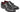 Paul Parkman Men's Leather Double Monkstraps in Gray & Black