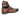 Paul Parkman Men's Suede Double Monkstraps in Brown & Beige