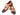 Paul Parkman Men's Hand-Painted Leather Double Monkstraps in Brown & Camel