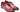 Paul Parkman Men's Hand-Painted Leather Wingtip Oxfords in Burgundy