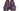 Paul Parkman Men's Hand-Painted Leather Tassel Loafers in Purple