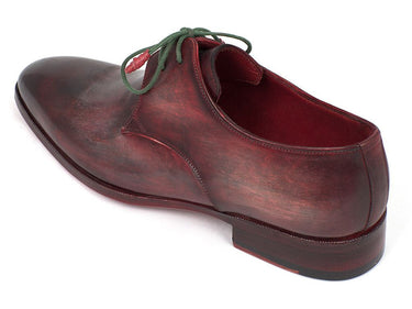 Paul Parkman Men's Hand-Painted Leather Derby Shoes in Mixed Color