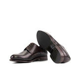 DapperFam Vero in Brown Men's Italian Leather Derby