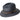 Bailey Stansfield Brisa Weave Genuine Panama Fedora in Dark Slate