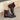 DapperFam Vesuvio in Navy / Burgundy Men's Lux Suede & Italian Leather Chelsea Multi Boot