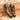 DapperFam Rafael in Khaki / Cognac Men's Hand-Painted Patina Oxford