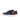 DapperFam Rivale in Fire / Denim Men's Hand-Painted Italian Leather Trainer