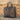 DapperFam Luxe Men's Travel Tote in Navy Painted Calf