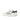 DapperFam Rivale in White / Light Grey Men's Italian Suede Trainer