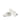 DapperFam Rivale in White / Light Grey Men's Italian Suede Trainer
