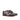 DapperFam Zephyr in Black / Denim Men's Italian Patent Leather & Hand-Painted Patina Longwing Blucher in Black / Denim