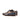 DapperFam Zephyr in Black / Denim Men's Italian Patent Leather & Hand-Painted Patina Longwing Blucher