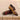 DapperFam Zephyr in Brown / Cognac Men's Italian Suede & Hand-Painted Patina Longwing Blucher