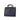 DapperFam Luxe Men's Brief Case in Flannel Light Grey Flannel