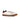 DapperFam Rivale in White / Red Men's Italian Suede Trainer in White / Red