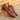 DapperFam Zephyr in Herringbone / Med Brown Men's Sartorial & Italian Leather Longwing Blucher