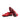 DapperFam Luciano in Red Men's Italian Patent Leather Loafer