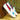DapperFam Enzo in White / Medium Blue Men's Suede & Grossgrain Slipper