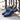 DapperFam Rafael in Tartan / Cobalt Blue Men's Sartorial & Italian Patent Leather Oxford
