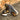 DapperFam Rafael in Grey / Khaki Men's Hand-Painted Patina Oxford
