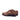 DapperFam Zephyr in Med Brown / Dark Brown Men's Italian Full Grain Leather Longwing Blucher