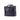 DapperFam Luxe Men's Travel Tote in Navy Painted Calf