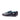 DapperFam Marcello in Turquoise / Black Men's Italian Patent Leather Belgian Slipper