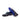 DapperFam Marcello in Turquoise / Black Men's Italian Patent Leather Belgian Slipper
