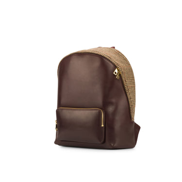DapperFam Luxe Men's Back Pack in Tweed Sartorial
