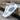 DapperFam Rivale in Blue Men's Linen Trainer