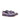 DapperFam Luciano in Purple / Denim Men's Hand-Painted Patina Loafer in Purple / Denim
