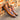 DapperFam Zephyr in Dark Brown / Cognac Men's Italian Embossed & Patina Leather Longwing Blucher