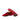 DapperFam Enzo in Red / Black Men's Velvet & Grossgrain Slipper