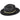 Bailey Braylon Litestraw® Straw Fedora in Black