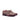 DapperFam Zephyr in Tweed / Dark Brown Men's Sartorial & Italian Croco Embossed Leather Longwing Blucher in Tweed / Dark Brown