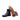 DapperFam Vesuvio in Navy / Burgundy Men's Lux Suede & Italian Leather Chelsea Multi Boot