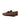 DapperFam Marcello in Brown / Dark Brown Men's Linen & Italian Leather Belgian Slipper