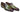Paul Parkman Men's Side Lace Leather Oxfords in Green & Bordeaux