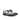 DapperFam Zephyr Golf in Grey / White Men's Italian Croco Embossed Leather Longwing Blucher in Grey / White