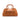 DapperFam Luxe Men's Travel Duffle in Cognac Painted Calf